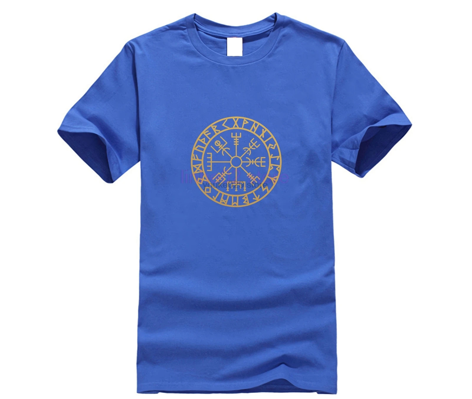 Viking Compass Vegvisir Futhark Runes Navigator футболки мужские унисекс одежда в стиле кэжуал топы