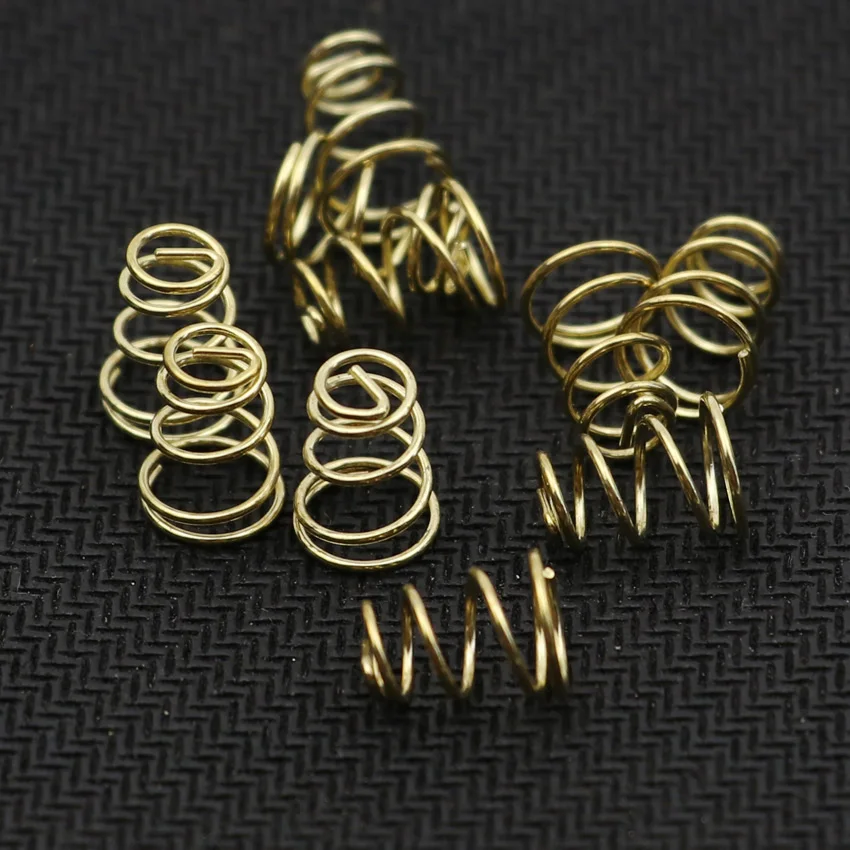

Gold-plated Spring for flashlight torch driver board Circuit Board (10 pcs)