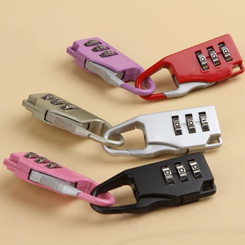 New Mini 3 Digit Combination Security Safe Travel Luggage Code Password Lock Padlock