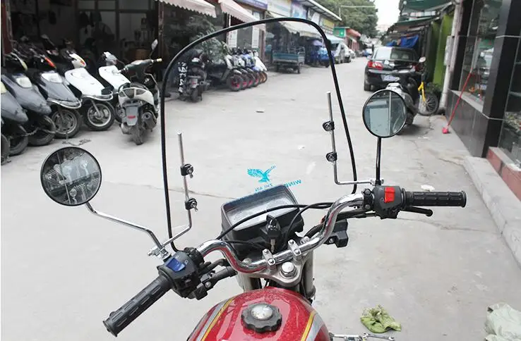 Универсальный мотоцикл ветровое стекло для Harley Davidson - Цвет: Армейский зеленый