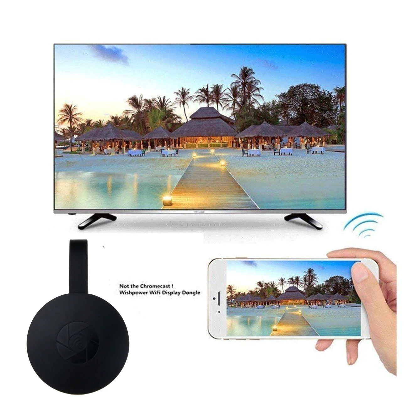 KEBIDUMEI G2 ТВ-палка 2,4G WiFi Дисплей приемник для ключа Anycast HDMI 1080P для Miracast PC PK M2