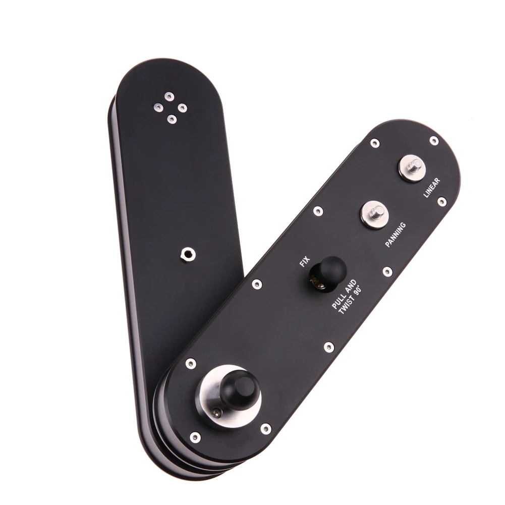 

Universal Panning Linear Motion 4x Distance Camera Slider for GoPro DSLR Video Recording ILDC Pocket Camera Camcorder Slider