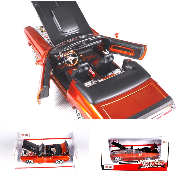 Maisto 1/24 Dodge Challenger RT мышечная машина литья под давлением модель автомобиля Simulatio Коллекционное издание металлические детские игрушки Рождественский подарок