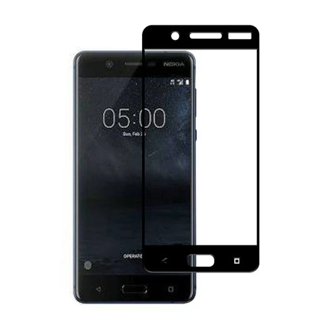3D закаленное стекло для Nokia 5 Полное покрытие экрана Взрывозащищенная защитная пленка для Nokia 5