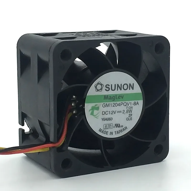 5pcs 4028 1U2U Server Fan 12V 2.8W GM1204PQV1 8A Cooling Ventilation