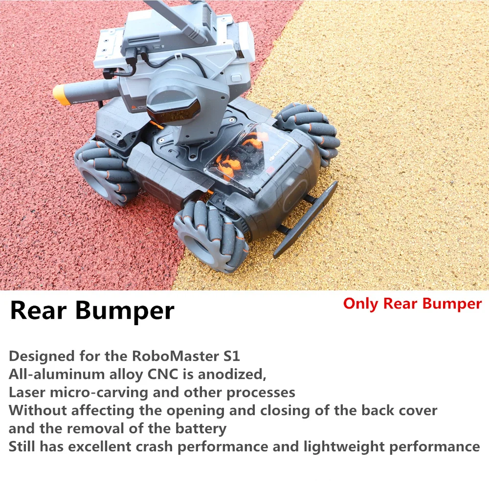 Rear Bumper for DJI RoboMaster S1 Intelligent Educational Robot Anti-collision Protector RoboMaster S1 Parts-2