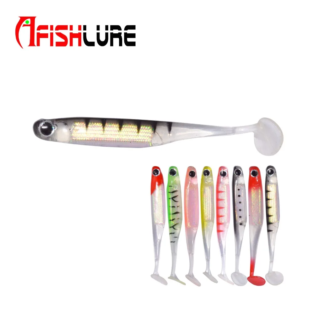 Vivid Design Eel Fishing Lure Fishing Bait Bionic Baits Hook Lures 6pcs