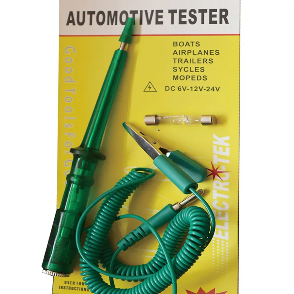 Portable Car Pencil Test DC 6V 12V 24V Motorcycle Voltage Gauge Tester