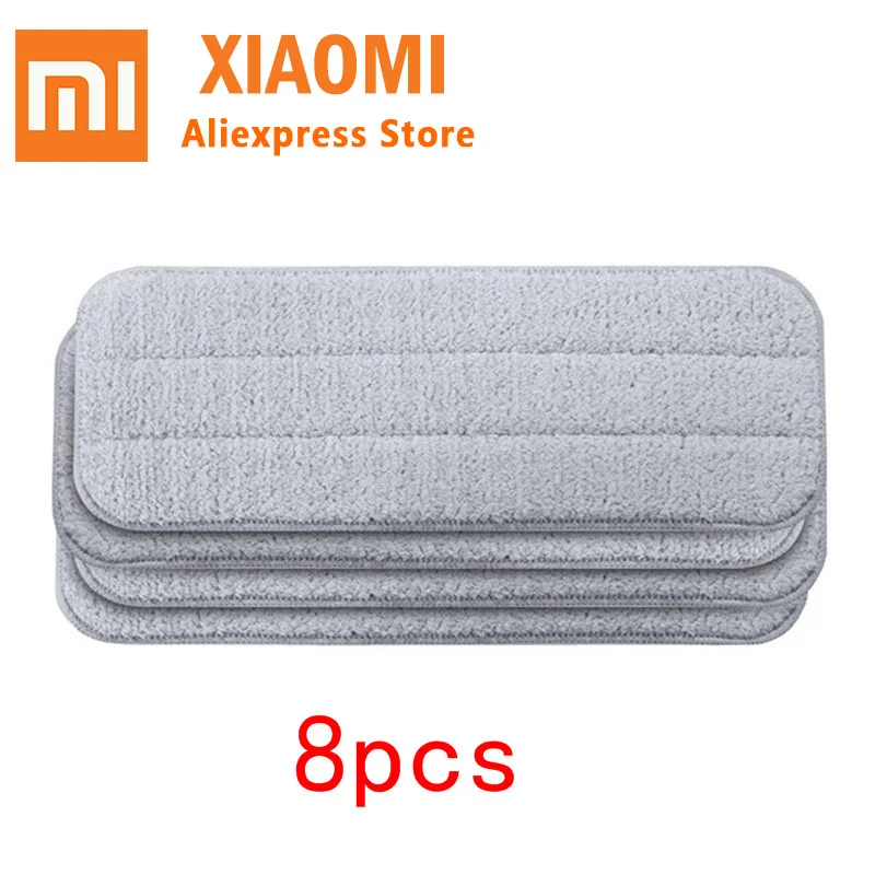 

Xiaomi Mijia Deerma Replace Mop Cloth Rags for Mi Mijia Water Spray Mop 360 Rotating Cleaning Cloth Head Wooden Carbon Fiber