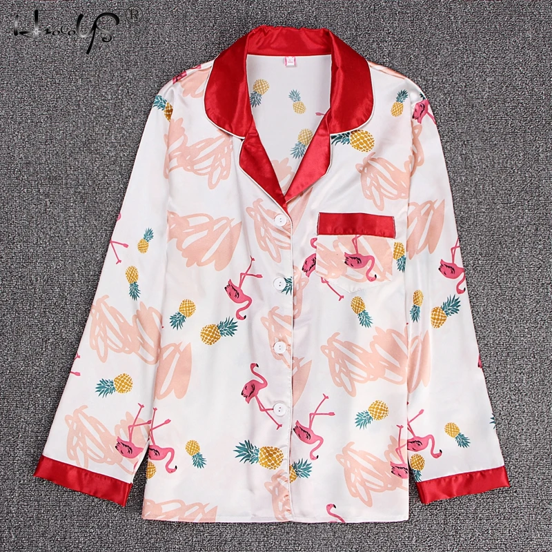 Пижама 2 и 7 штук, пижамный комплект, женские весенние летние сексуальные шелковые пижамы, Атласный пижамный костюм, Милая Ночная одежда, домашняя одежда