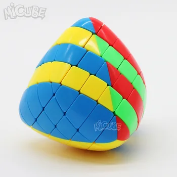 

Shengshou Mastermorphix 5x5 Rice Dumpling Stickerless Magic Cubes Puzzle Toy Colorful Multicolor Special Hight Difficult 5x5x5