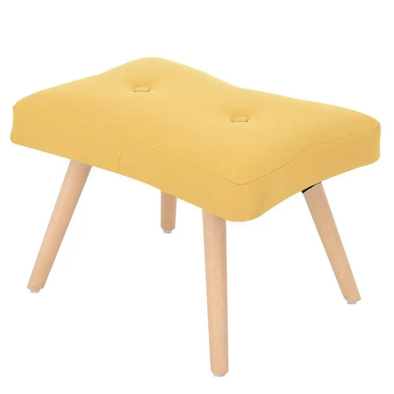 Диван эксклюзивный Универсальный табурет для ног табурет для туалетного столика детский стул для еды твердый деревянный табурет для ног модный табурет Dotomy - Цвет: Style 11