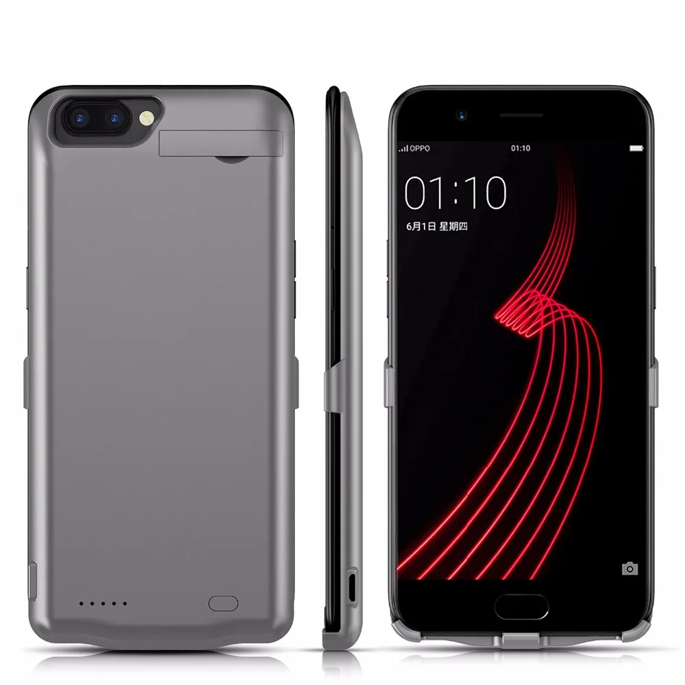 

New High Capacity Backup External Battery Charger Case For OPPO R11 R11 Plus Backup Power Bank Charger Case Cover