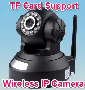 

Security Day&Night Vision WPA Internet Wifi Wireless Plug and Play TF Card Support IP Camera