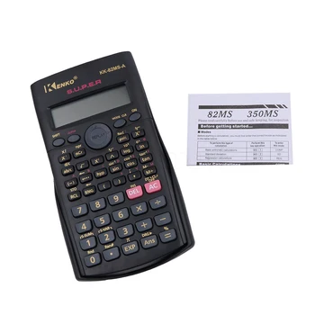 

Hot Multi-function 2-Line Display Digital LCD Scientific Calculator Function 000051 Calculator 82MS-A Handheld