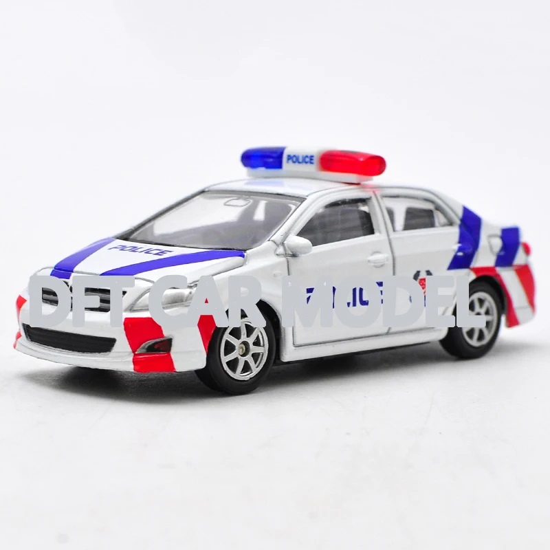 

1:64 Alloy Pull Back Toy Vehicles Singapore POLICE Model Of Children's Toy Cars Original Authorized Authentic Kids Toys