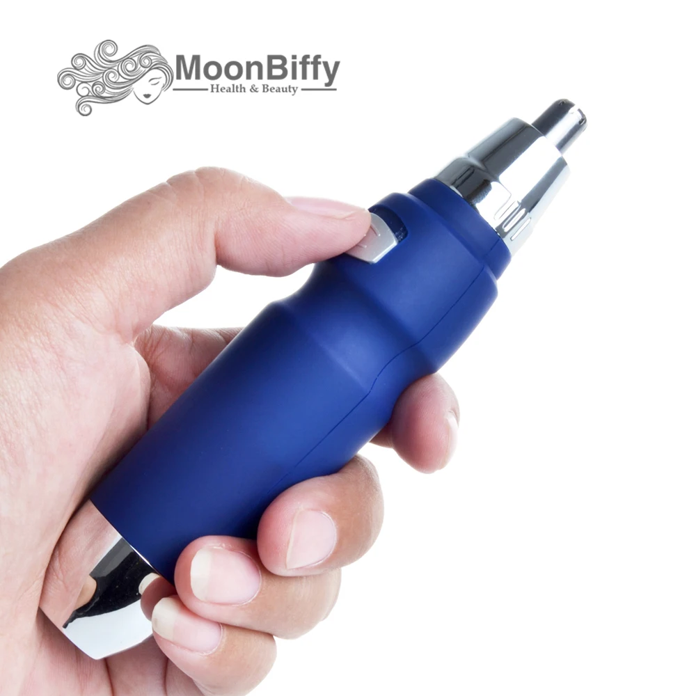 

1pc WholeSale Dropshipping MOONBIFFY Nose Hair Trimmer Nasal Wool Implement Nose Hair Cut For Men Washed Trimmer Clipper