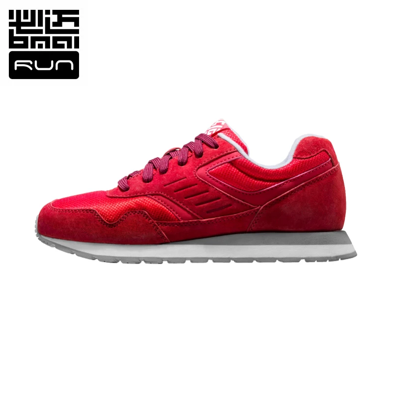 Bmai Brand Women Running Shoes Grain Leather ladies Shoes Sports Arch