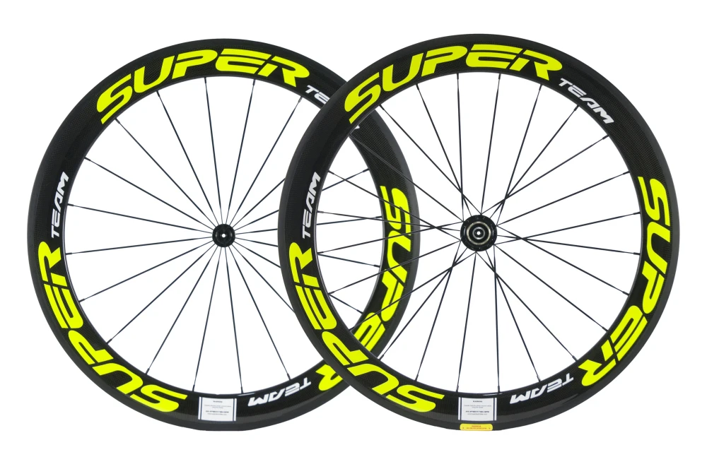 

Superteam carbon clincher 700c 60mm Basalt Braking road bike wheels Glossy