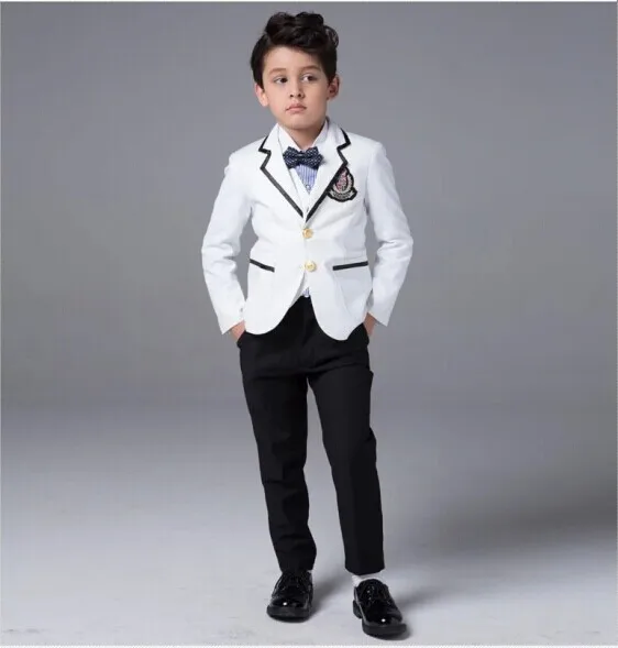 Shop by category Boys Suits. Looking for suits for your kids for a wedding? Need to dress your kids up for any formal event? Need a suit for a page boy? At tuxedosonline. com we have high quality suits for children of any size, from toddler to teens.