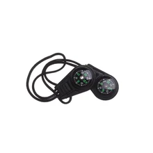 4 шт. Повседневная Экипировка Компас для выживания Мини-молния Pull Compass Рюкзак Сумка ремень Походное снаряжение Paracord браслет высокого качества