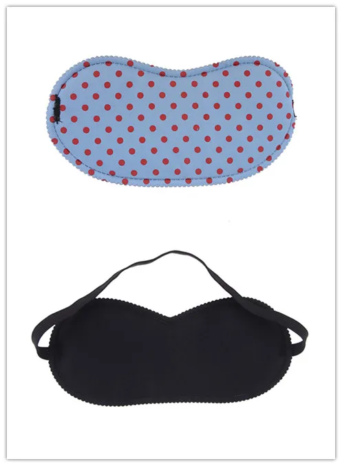 1PC Breathable Sleeping Eye Mask Cover Unisex To Shield The Light Eyeshade Relieve Fatigue Travel Rest Sponge Eye Mask