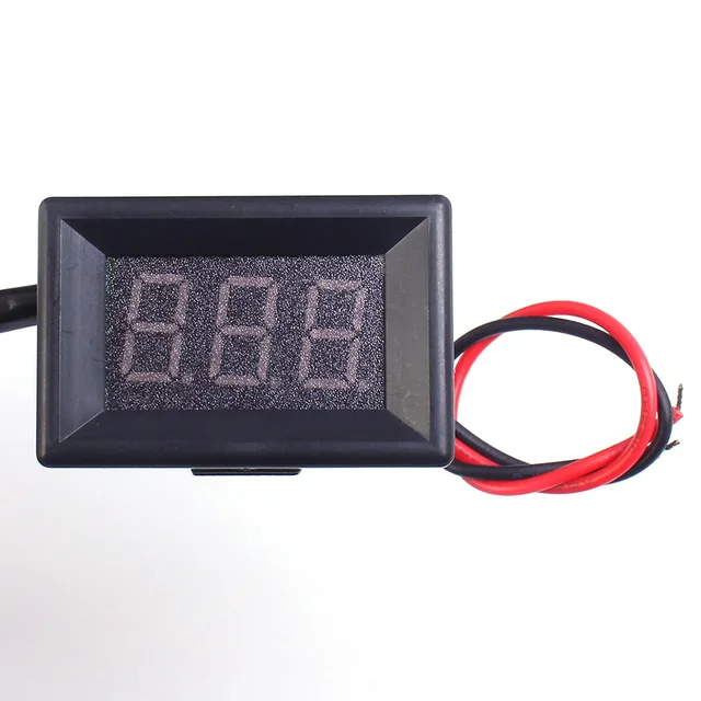 Display Thermometer 12V Digital With Led Red -40 A 110&deg;C With Senso Ntc Generico 7427066581107