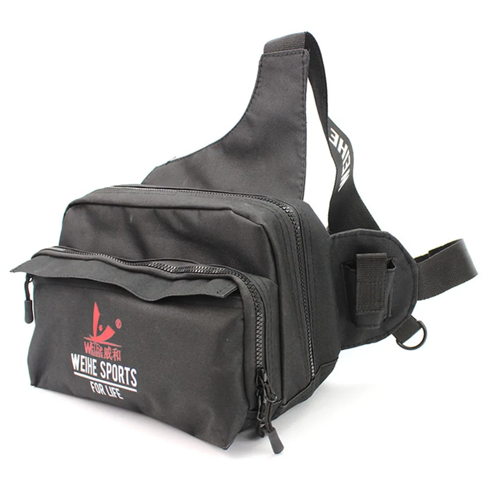 

Fishing Waist Tackle Bag Waterproof Waist Shoulder Pack Case Reel Lure Line Hook Swivel Connector Tackle Fanny Bag Pack