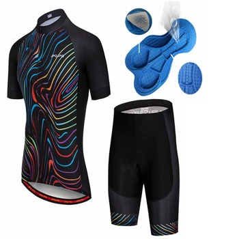 

2018 Cycling Jersey Men Pro Team Cycling Clothing Quick-Dry Maillot Ropa ciclismo MTB Bike Jerseys Breatable Bib Shorts set 2018