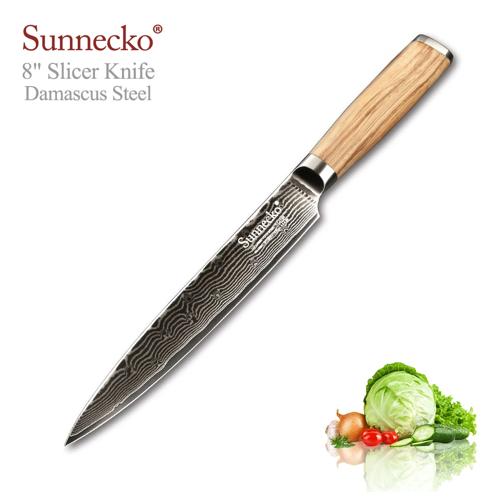 Набор ножей из дамасской стали Sunnecko 5 шт. кухонные ножи шеф повара Japaness VG10