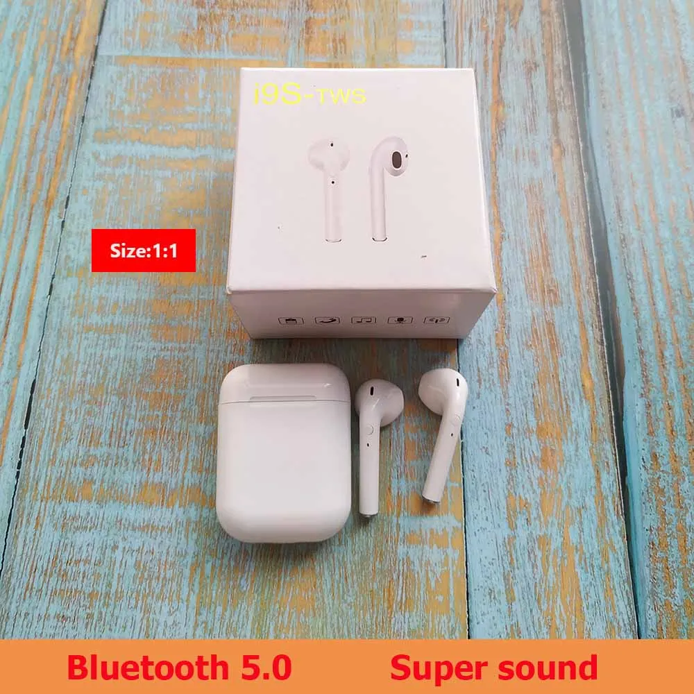 

i9s TWS pk i7s i10 i12 TWS Twins Mini Wireless Bluetooth Earphones Stereo Earbud With Charging Box For Phone