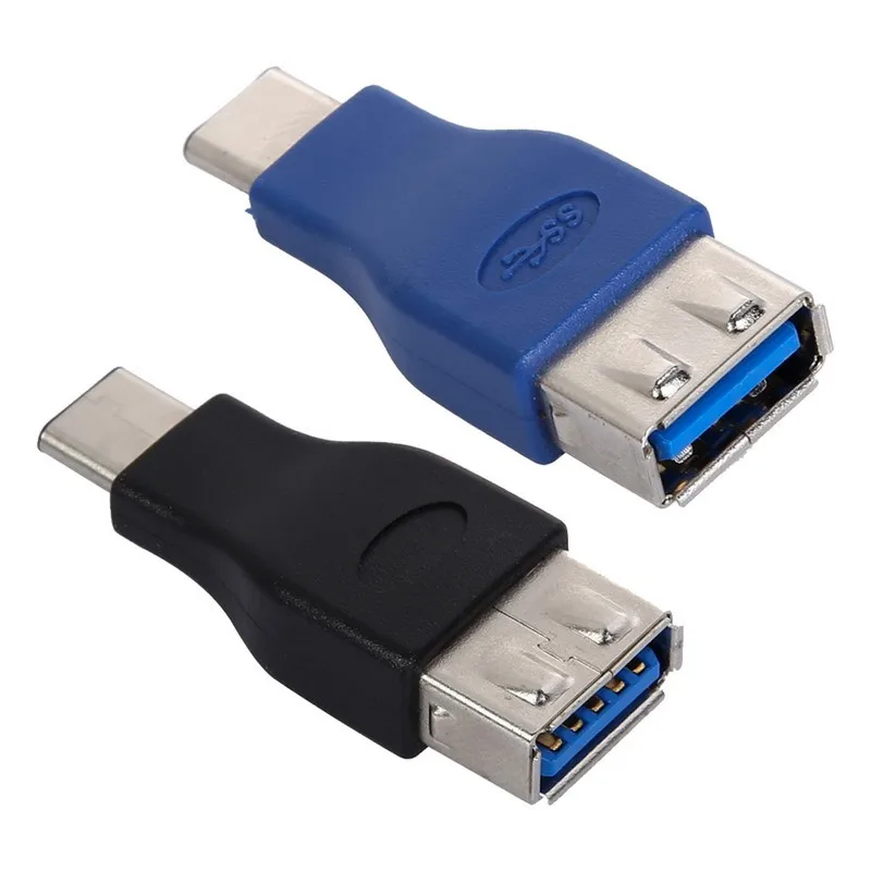 

USB 3.1 OTG Type C Male to USB 3.0 A Female Adapter Converter for MacBook Blue