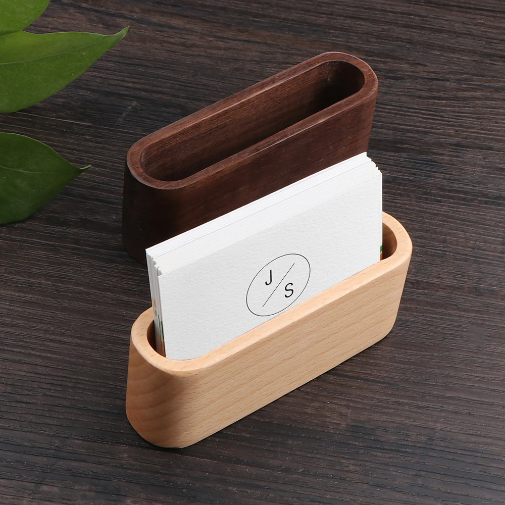 Popular Wooden Business Card Holder Buy Cheap Wooden
