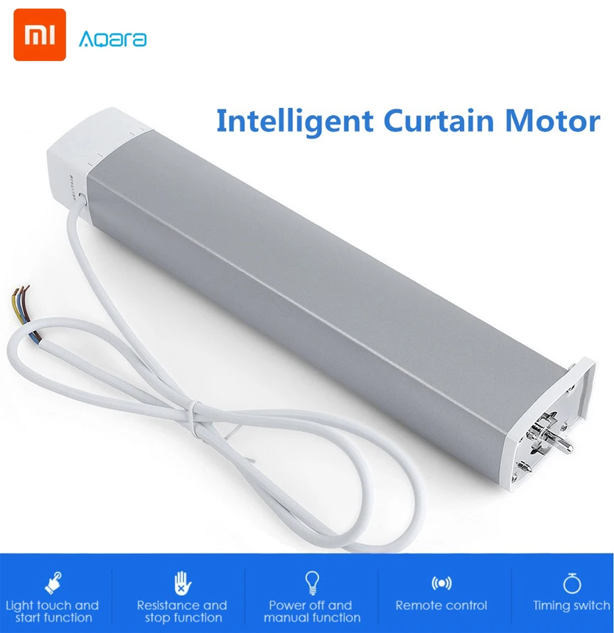 Xiaomi Aqara шторный мотор Zigbee работает с Mijia Hub датчик влажности Датчик тела Умный домашний комплект Наслаждайтесь умным пультом дистанционного управления