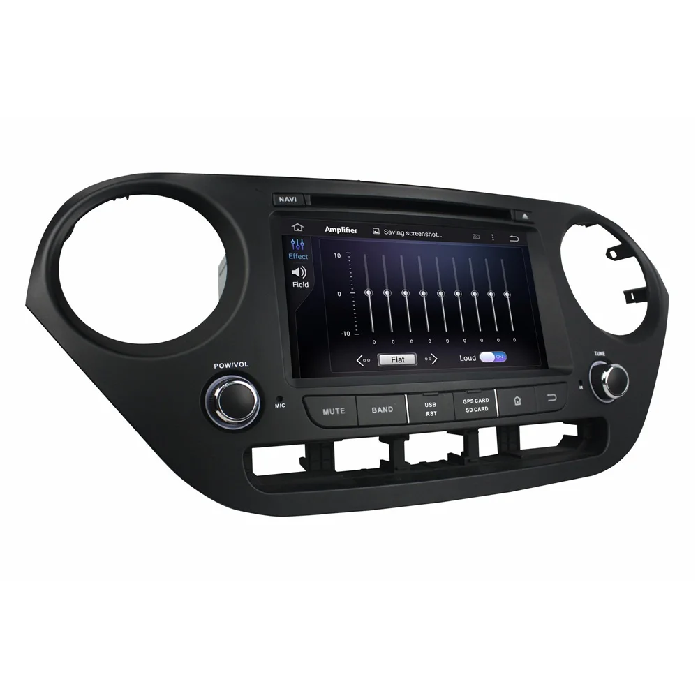 Clearance KLYDE 7" 2 Din Android 8.1 Car Radio For Hyundai I10 2014-2015 Car Audio 2+16GB Multimedia Player Car Stereo DVD Mirror link 1