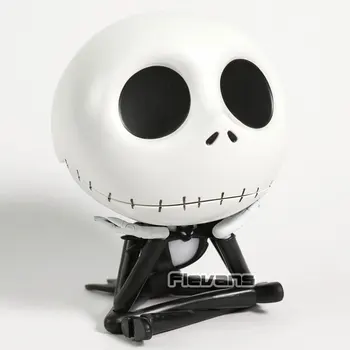 

The Nightmare Before Christmas Jack Skellington Q Version Figure Key Storage Box Model Toy Gift