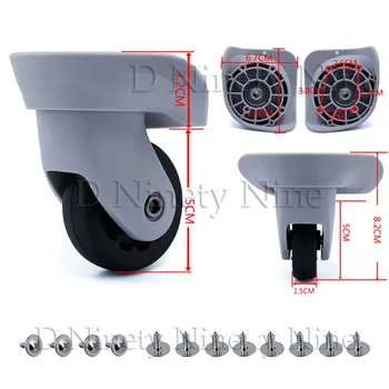 

2Pcs A35 Mute Trolley Case Luggage Wheel Repair Universal Travel Suitcase Parts Accessories Luggage Wheel Replacement Wheels