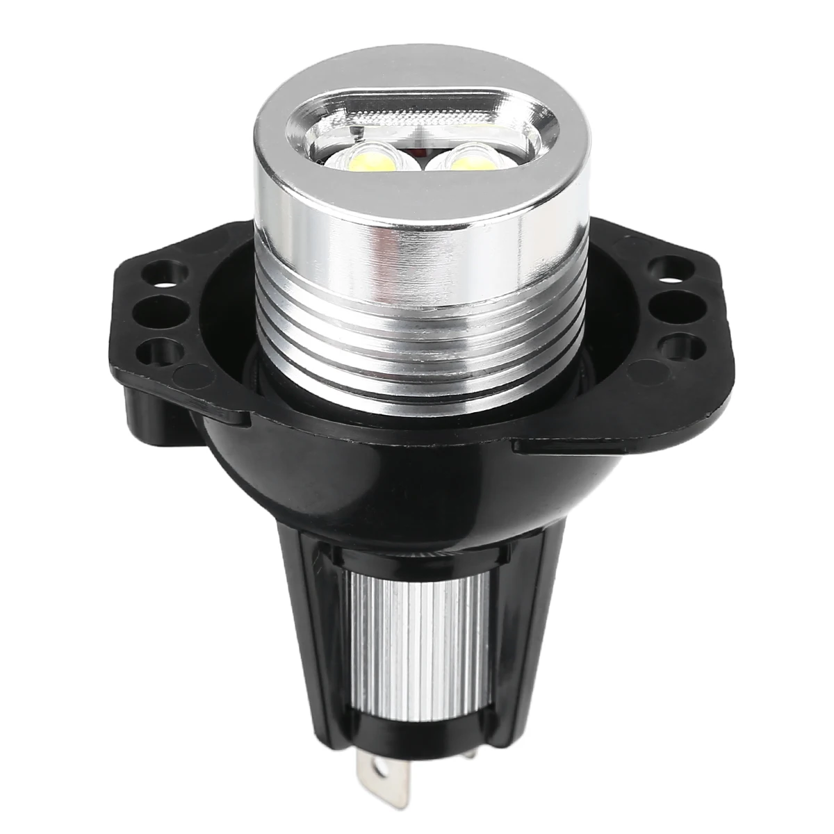 1 Pair 10W 12V Car Angel Eyes LED Headlight Super Bright Halo Ring Light Headlamp Bulb For BMW E90 E91 3 Series