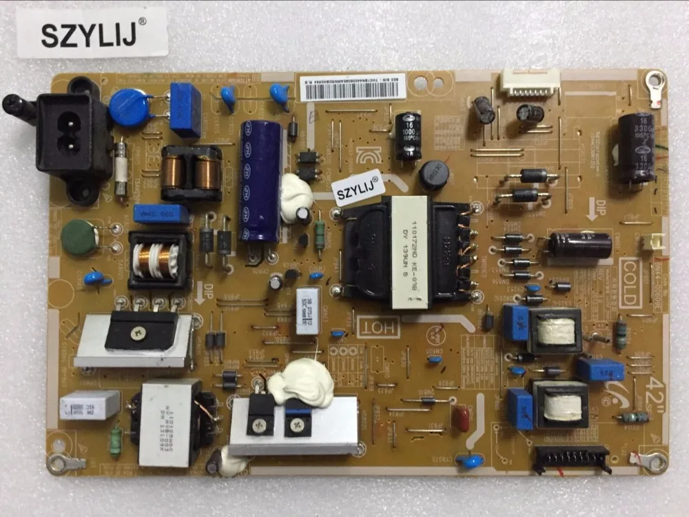 

Плата питания для SZYLIJ Original UA40F5000HJ REV: 1,0, плата питания, задняя фотография