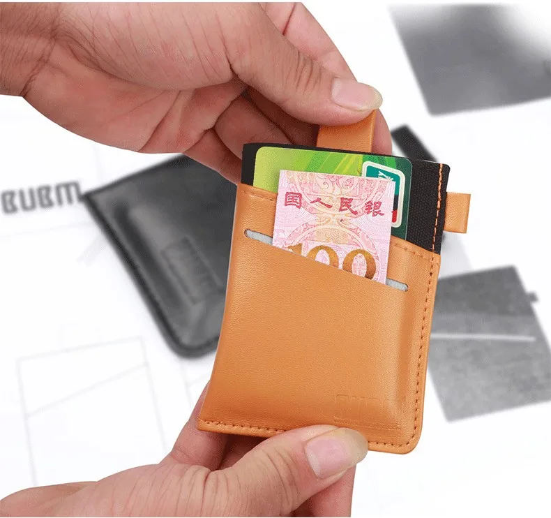 BUBM Men and Women Removable Cards Holders Bag Storage Organizor Pouch Money Change Key Bag