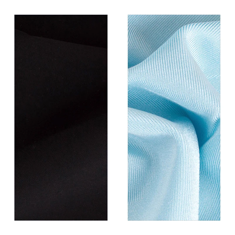 Индивидуальные костюмы для фигурного катания куртка и брюки длинные брюки для девочек женские тренировочные Patinaje Катание на коньках теплая гимнастика 16 - Цвет: black light blue