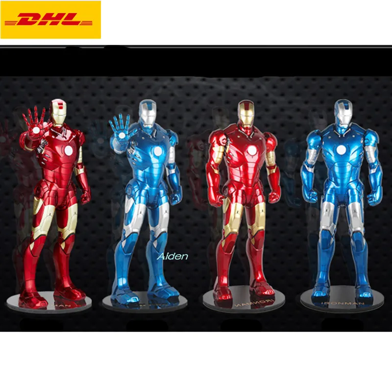 

37" Avengers: Endgame Statue Iron Man MK3 Bust Tony Stark Full-Length Portrait With LED Light GK Action Figure PF Toy 94CM B1222