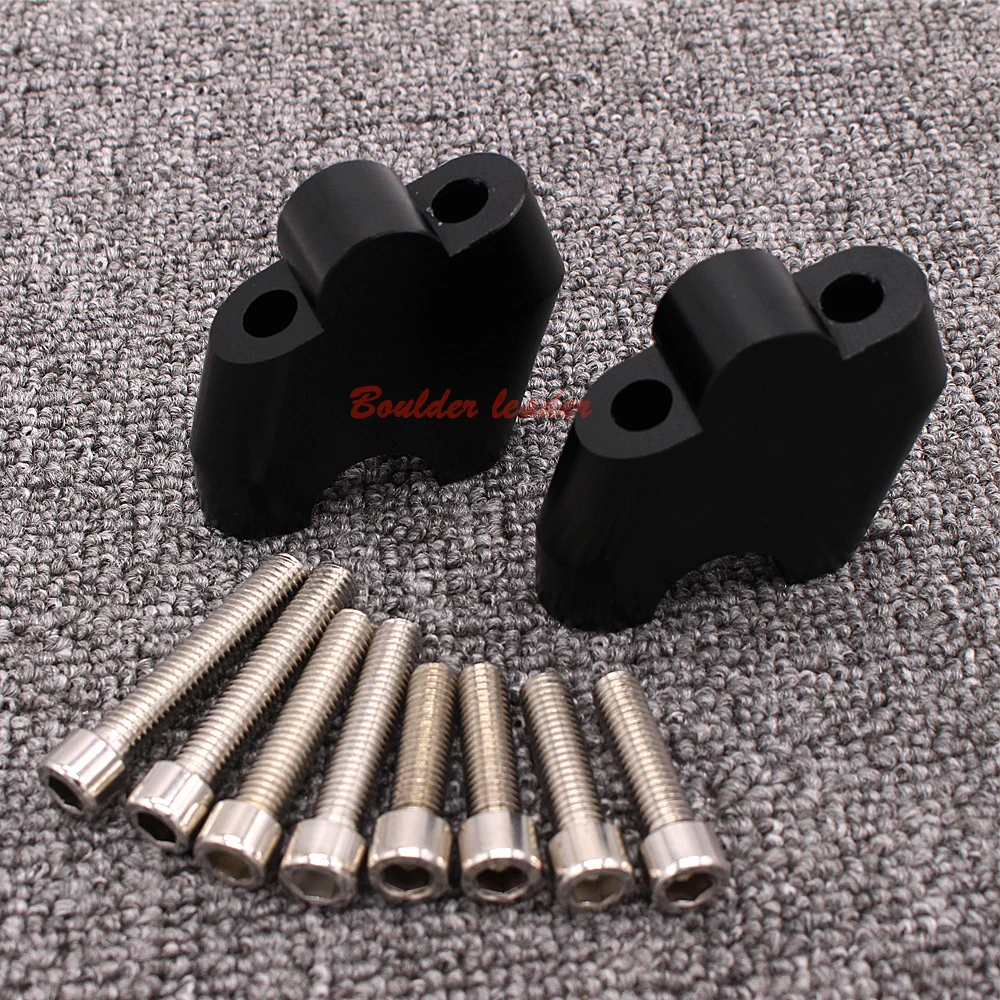 

Motorcycle Handlebar Extension Riser Mount Lifting Handle Bar Clamp Case For HONDA NC 750 X NC750X NC 750X 2014 2015