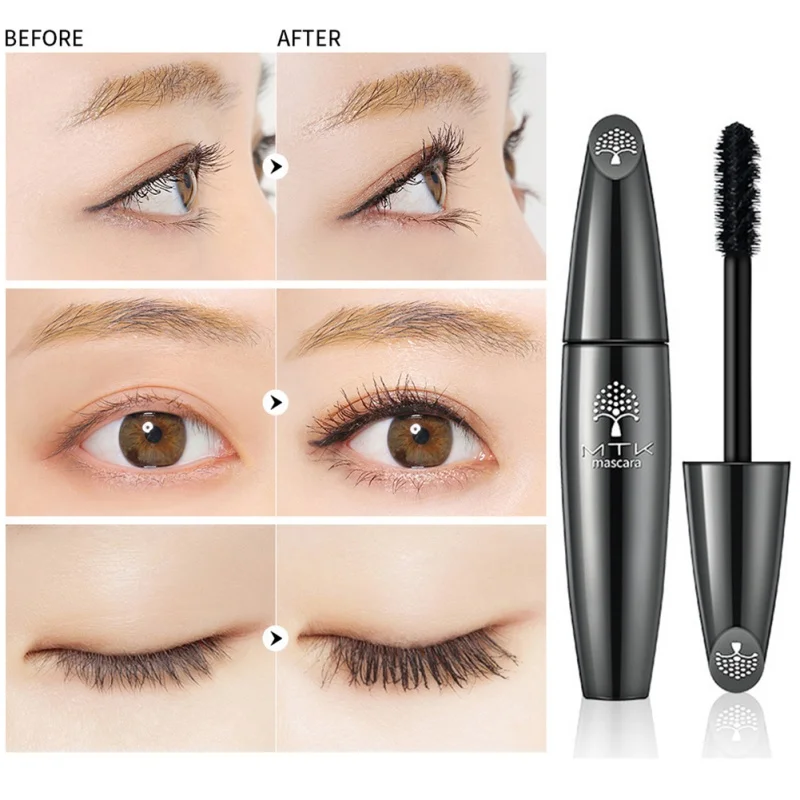 

Black Thicken Eyes Mascara Waterproof Long-lasting Natural Eye Makeup 2019 NEW