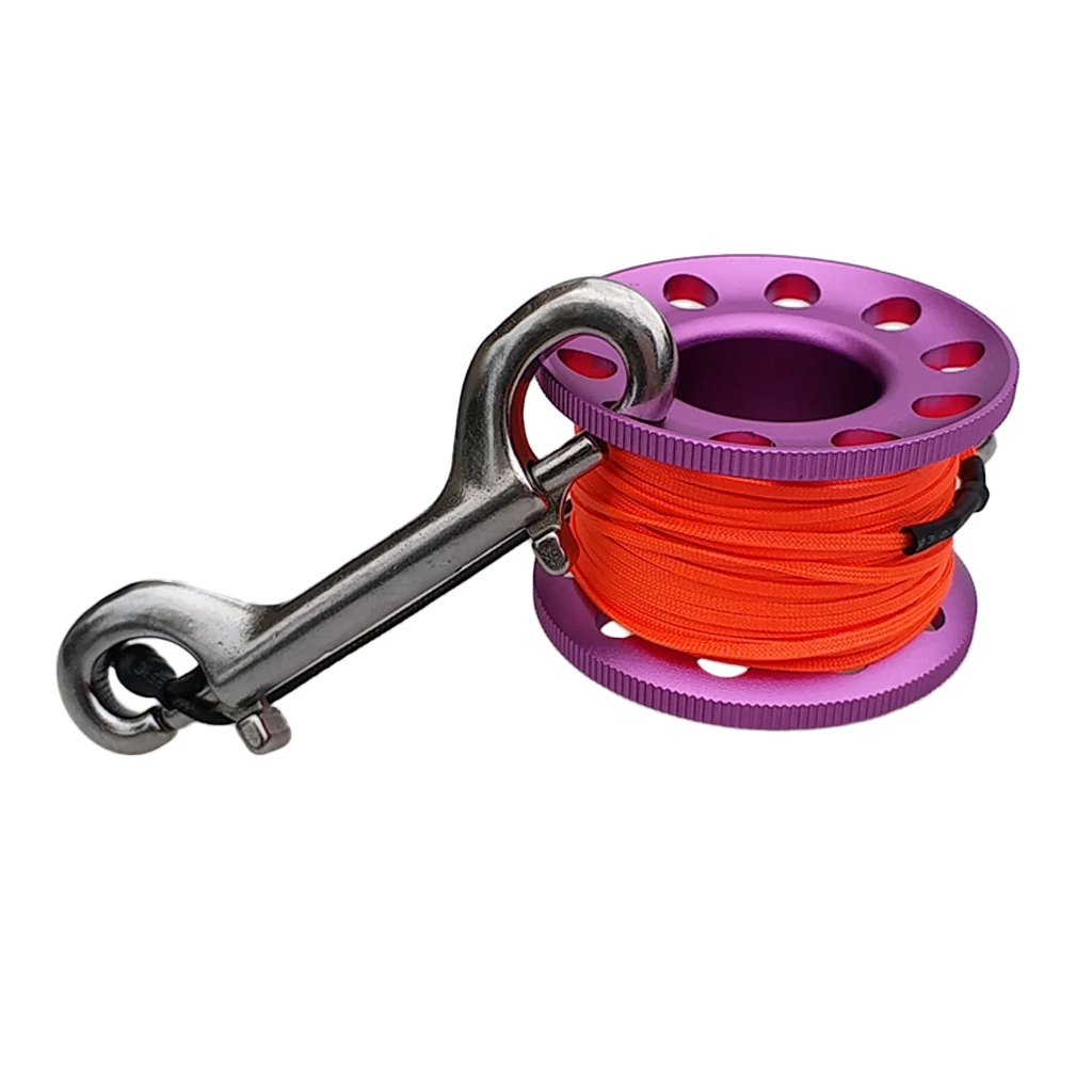 MagiDeal Perfeclan Scuba Diving SMB Surface Marker Buoy Signal Tube & Dive Reel Spool Scuba Diving Accessories