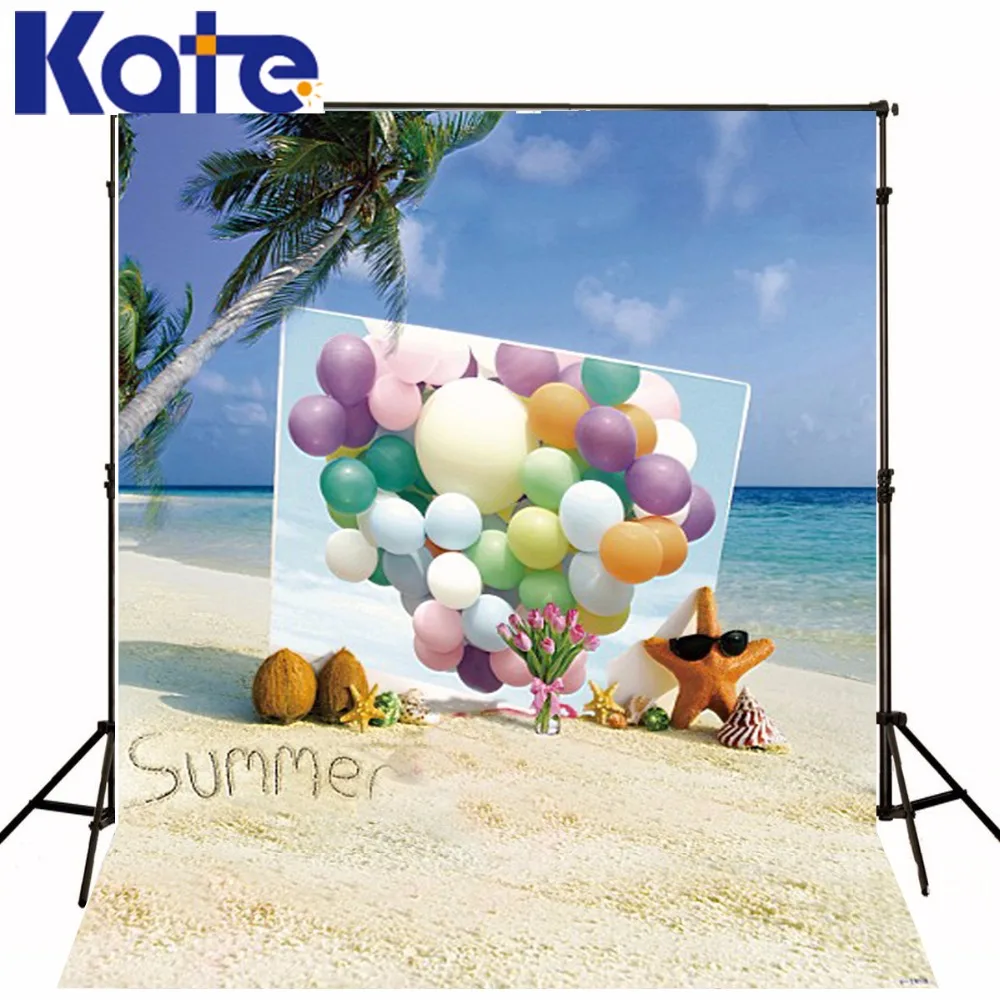 

5*6.5Ft(150*200Cm)Kate Photography Backdrops Fundo Summer Sea Starfish Backgrounds For Photo Studiolk 2193