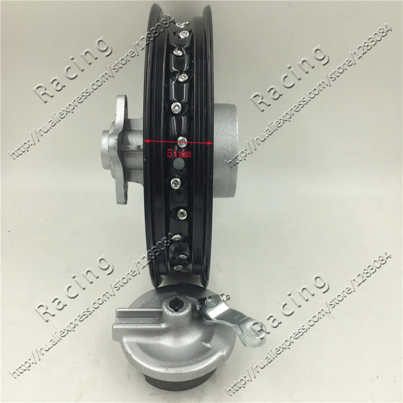 Rear 10 inch 28holes Aluminum Alloy Wheel Rims Drum Brake hub For dirt bike pit bike CRF Kayo BSE Apollo