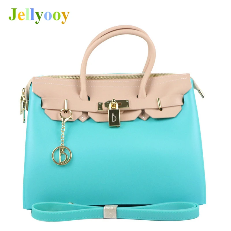 

Hit Color Jelly Platinum Bag for Women Luxury Brand Locks Shoulder Bags Famous Designer Female Quality Tote Bags Channels gg Bag
