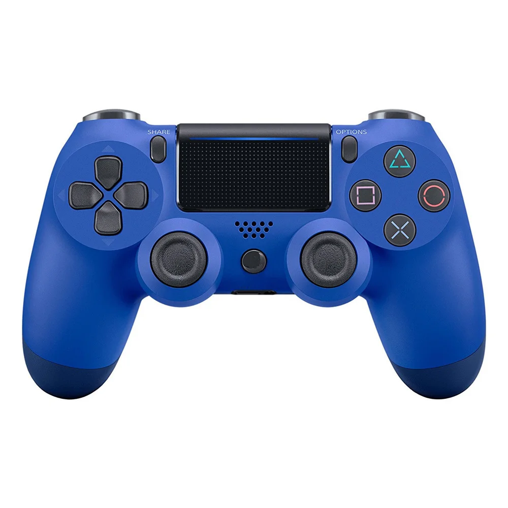 Проводной игровой контроллер для PS4 контроллер для sony Playstation 4 для DualShock Вибрационный джойстик геймпады для игровой станции 4 - Цвет: Синий