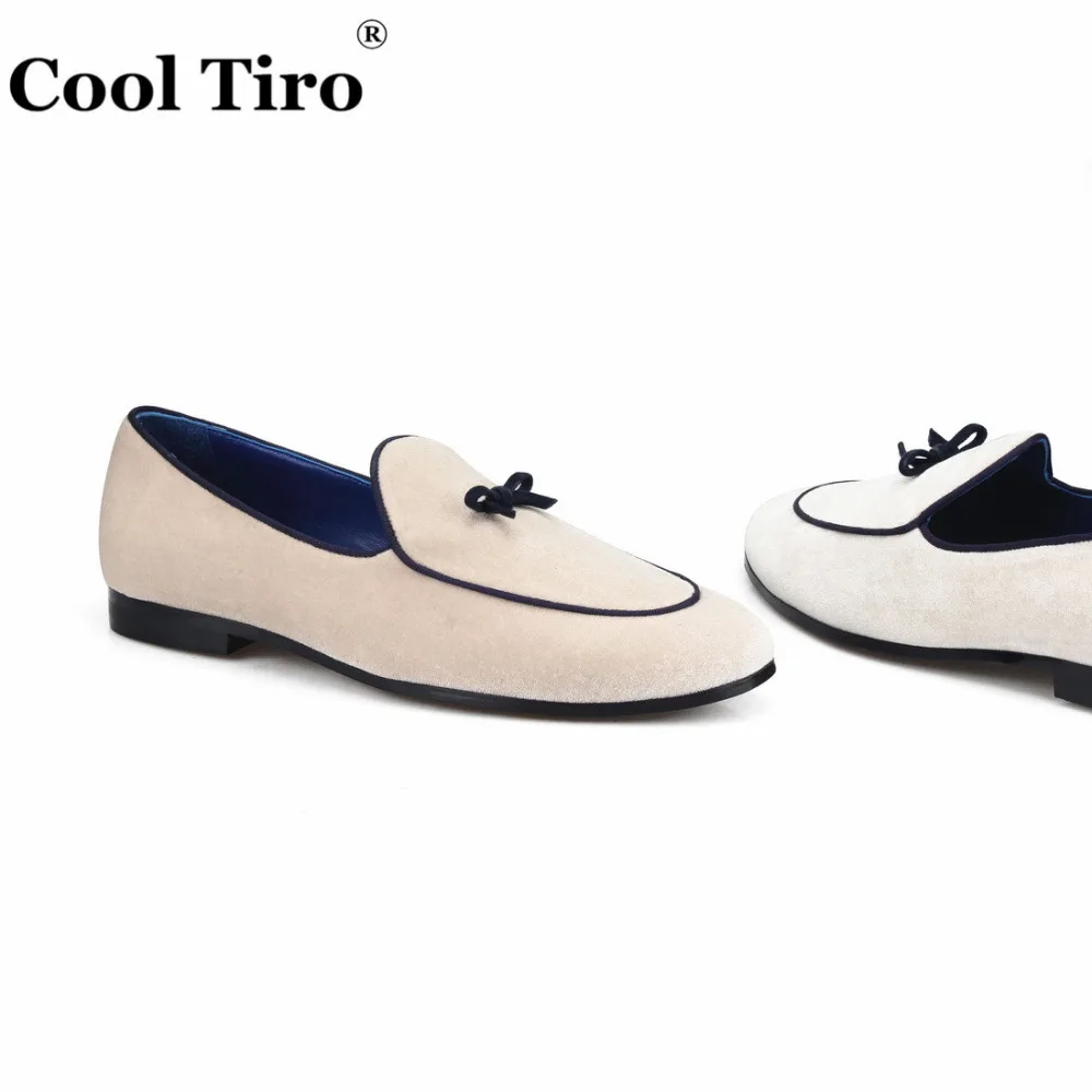 Belgian Loafers creamy Velvet Casual shoes  (4)